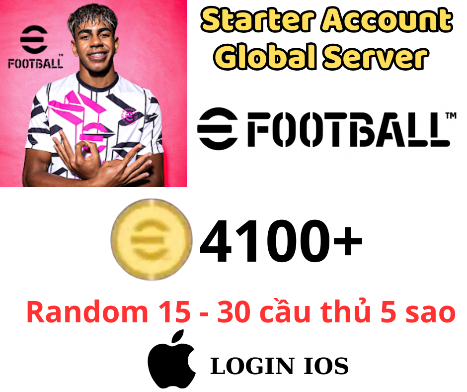 [GLOBAL - IOS] 4100+ Coins eFootball™